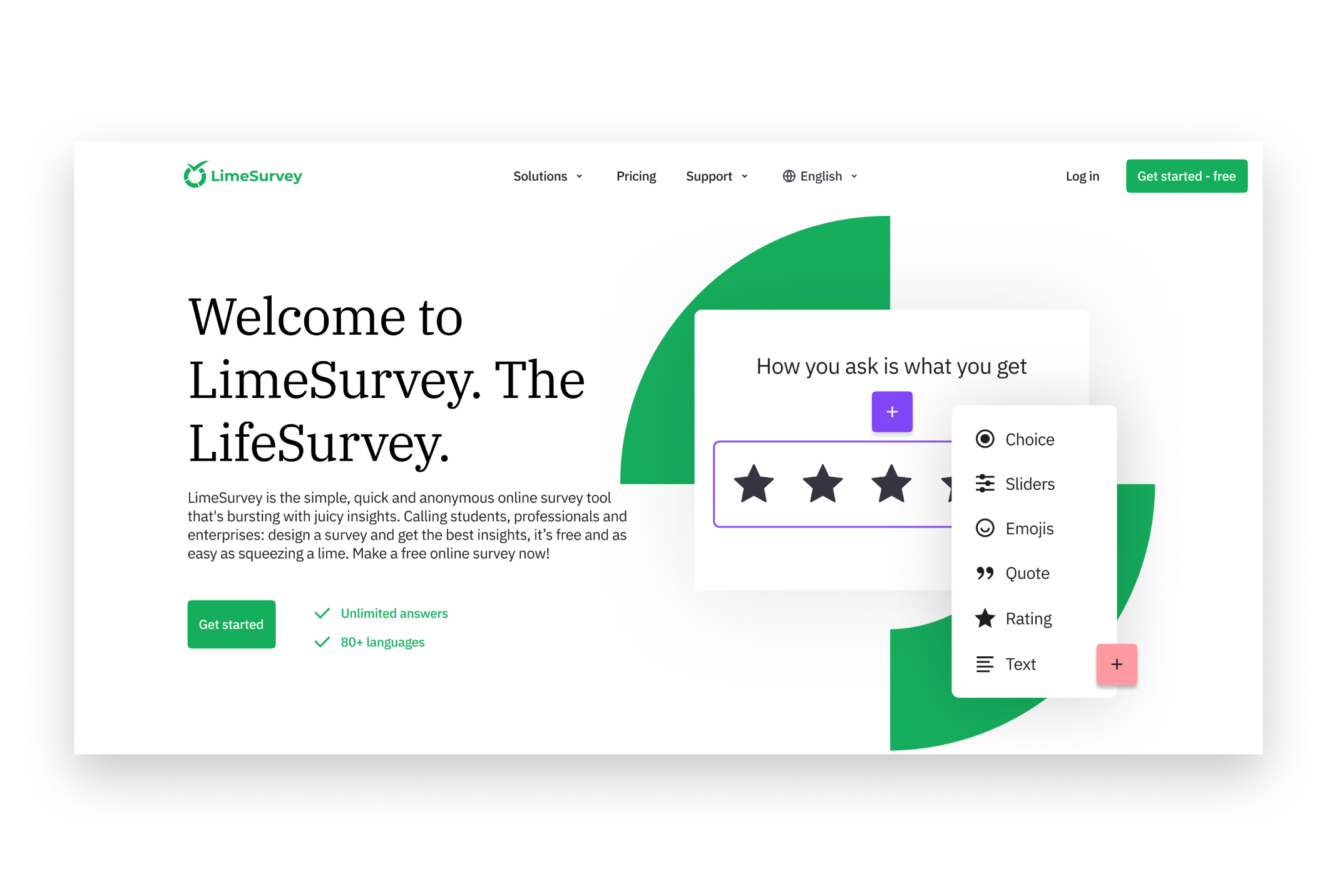 LimeSurvey 6: Showcasing new design and features